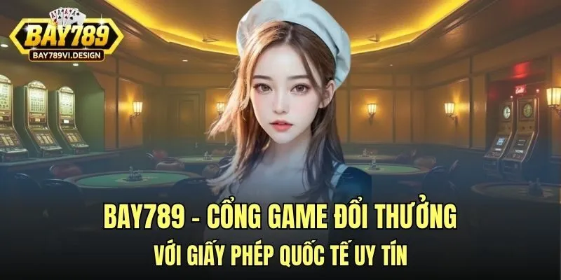 Bay789 – cổng game đổi thưởng với giấy phép quốc tế uy tín