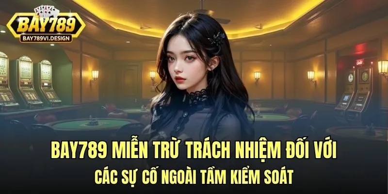 Bay789 miễn trừ trách nhiệm đối với các sự cố ngoài tầm kiểm soát