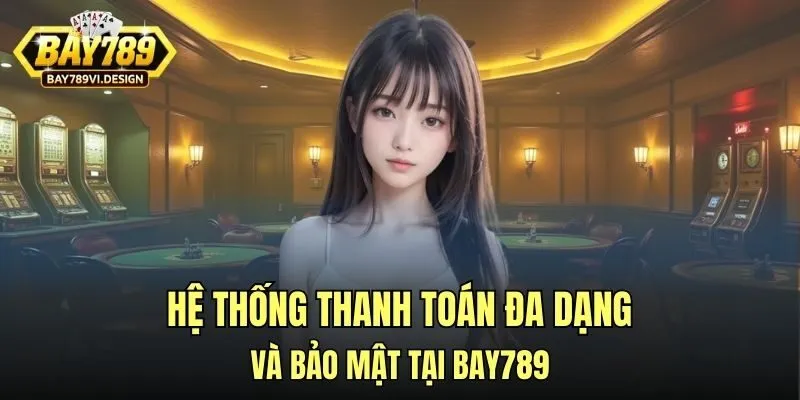 Hệ thống thanh toán đa dạng và bảo mật tại Bay789