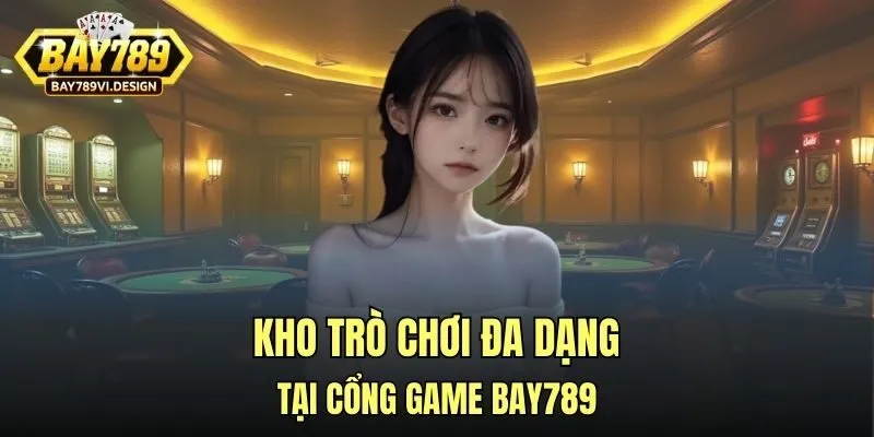 Kho trò chơi đa dạng tại cổng game Bay789
